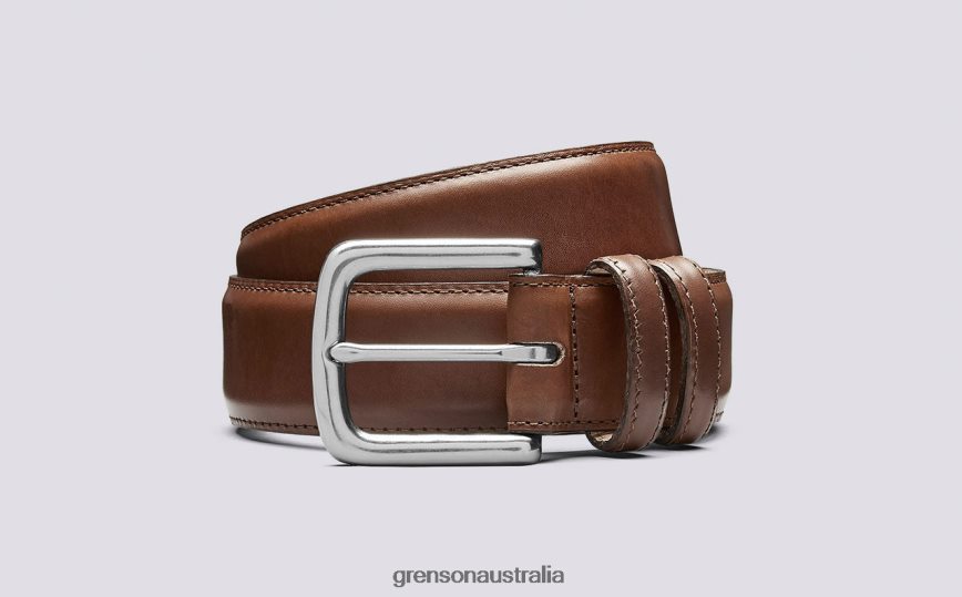 Grenson CASUAL BELT Unisex Walnut Accessories LFTT6B515