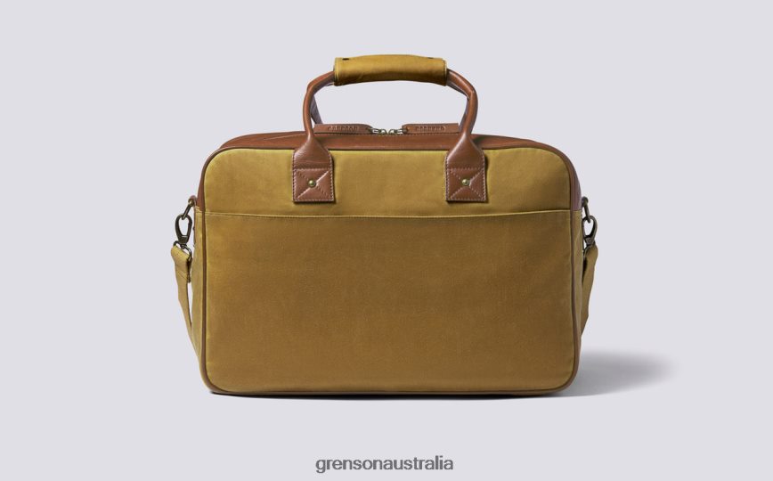 Grenson HOLDALL Unisex Khaki Accessories LFTT6B513