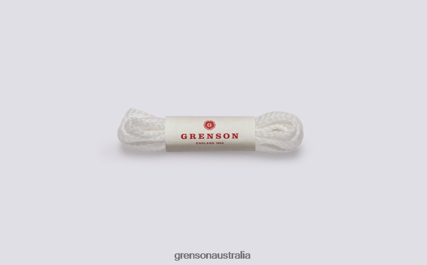 Grenson FLAT BOOT LACES Unisex White Accessories LFTT6B425