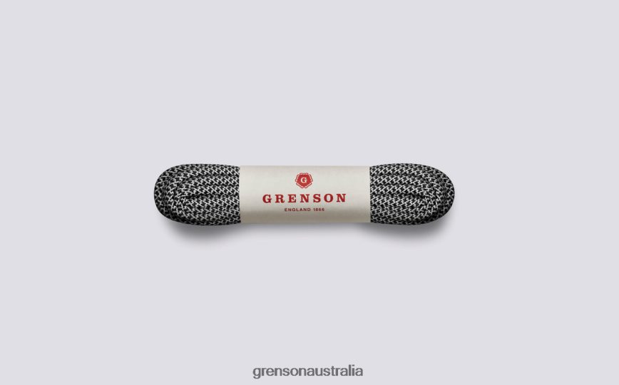 Grenson HIKING BOOT LACES Unisex Black Reflective Accessories LFTT6B448
