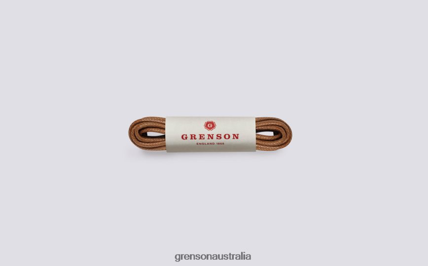 Grenson ROUND SNEAKER LACES Unisex Tan Accessories LFTT6B419