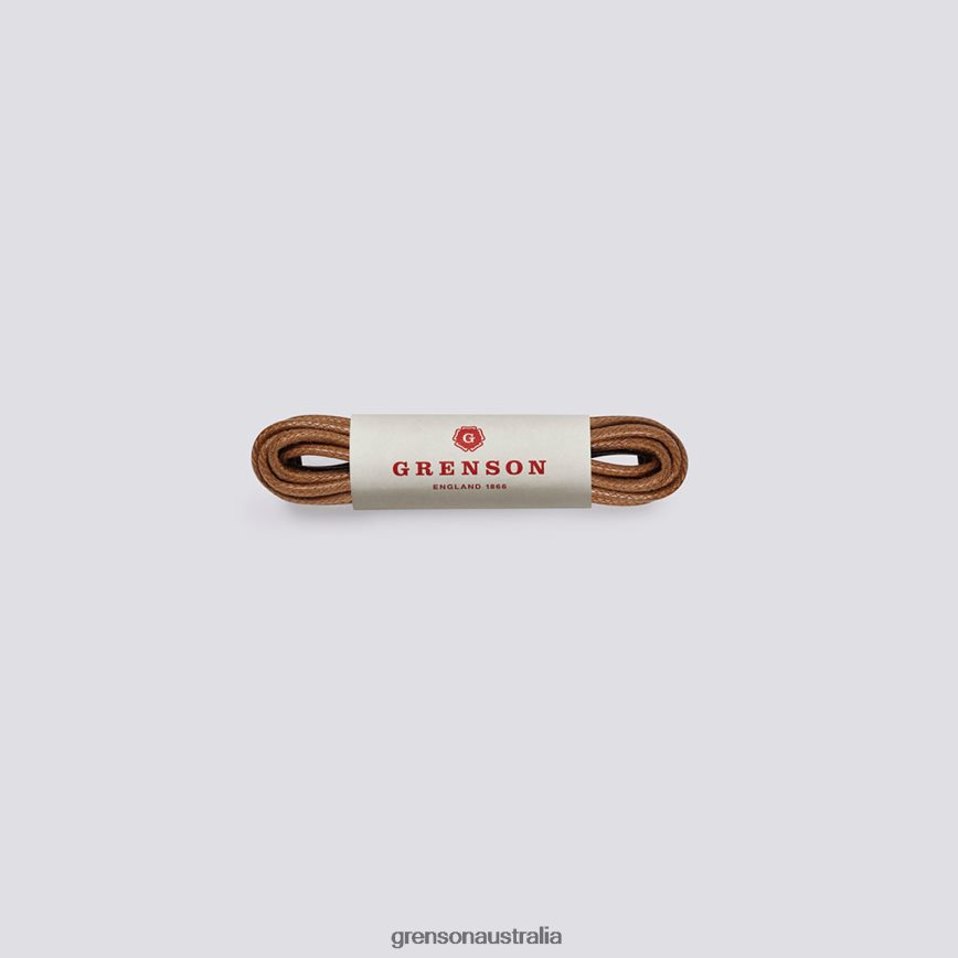 Grenson ROUND SNEAKER LACES Unisex Tan Accessories LFTT6B419