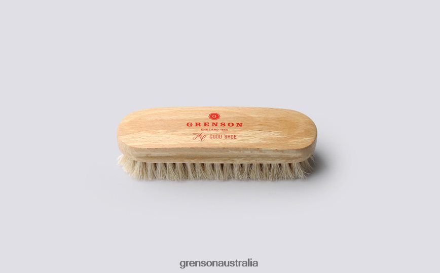 Grenson SMALL SHOE BRUSH Unisex Brown Shoe Care LFTT6B399