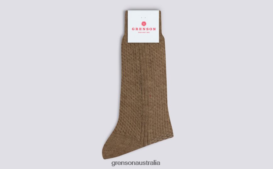 Grenson ALPACA SOCK Women Ecru Accessories LFTT6B501