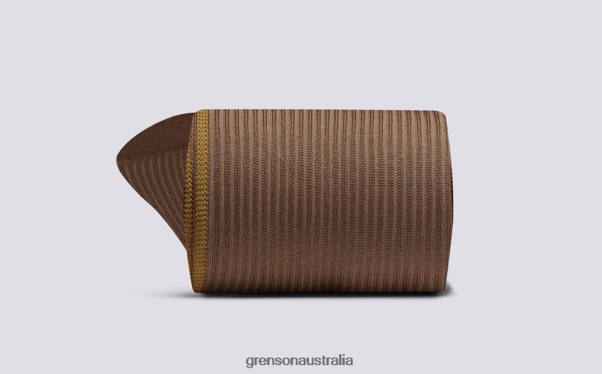 Grenson FALSE SEAM SOCK Women Brown Accessories LFTT6B508