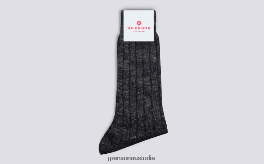 Grenson MALANGE SOCK Unisex Grey Accessories LFTT6B497