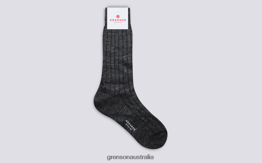 Grenson MALANGE SOCK Unisex Grey Accessories LFTT6B497