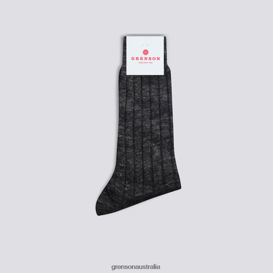 Grenson MALANGE SOCK Unisex Grey Accessories LFTT6B497
