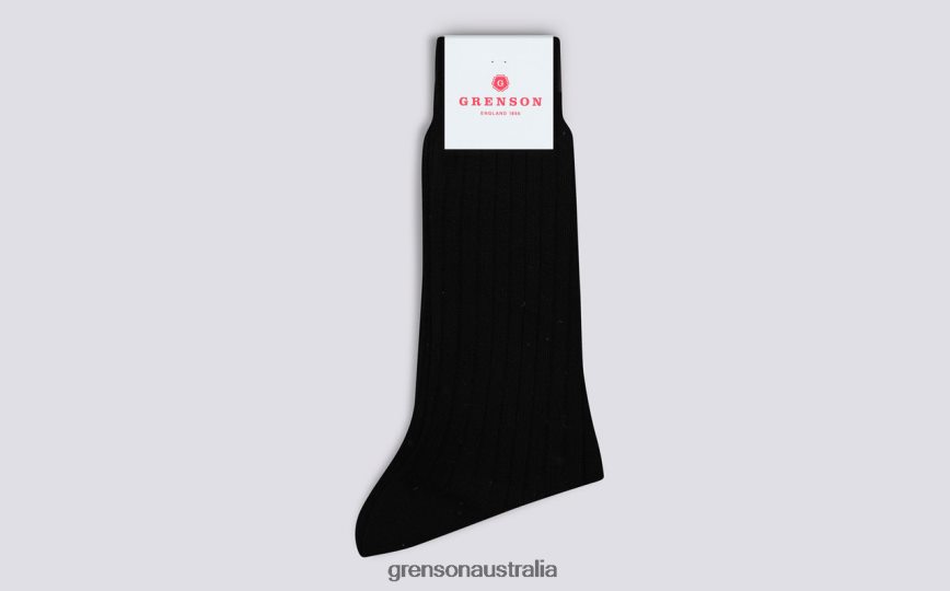 Grenson RECYCLED SOCK Men Black Accessories LFTT6B461