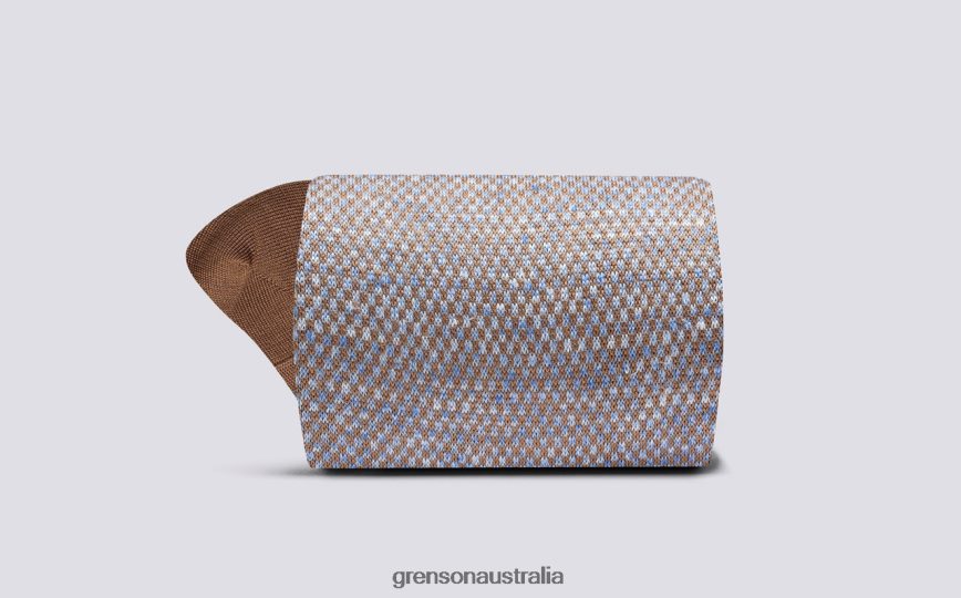 Grenson SCALE SOCK Men Taupe Accessories LFTT6B489
