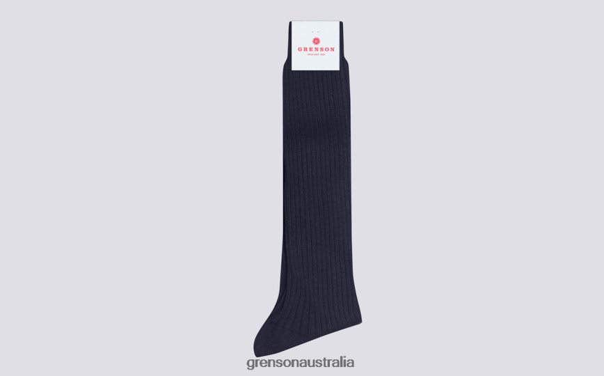 Grenson THIGH LENGTH SOCK Women Navy Accessories LFTT6B500