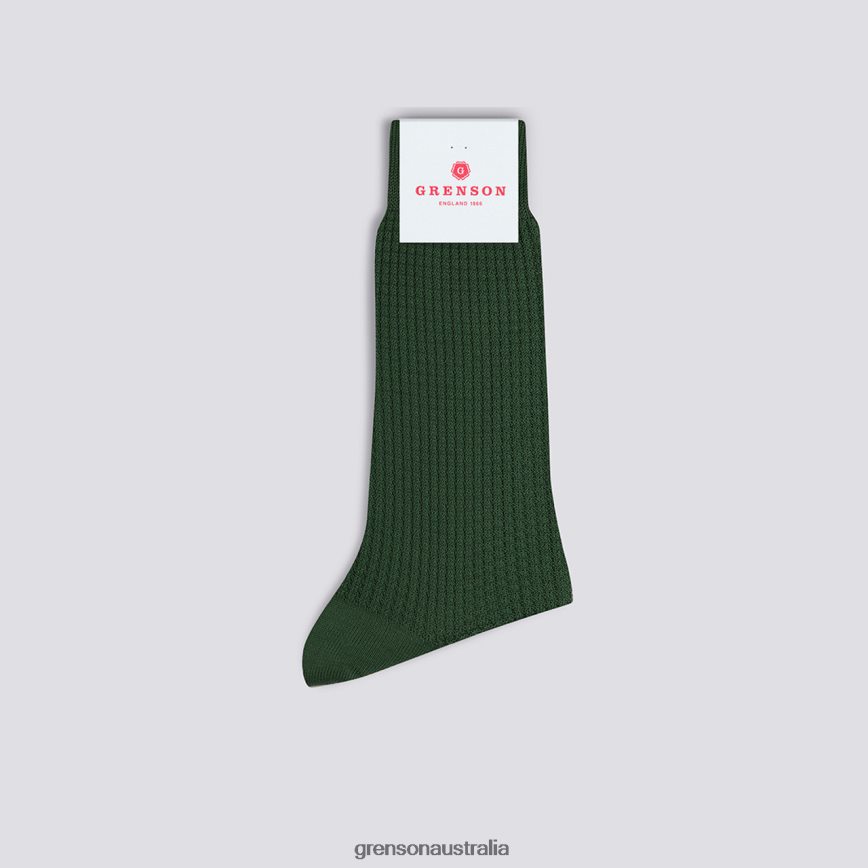 Grenson WAFFLE SOCK Men Green Accessories LFTT6B468