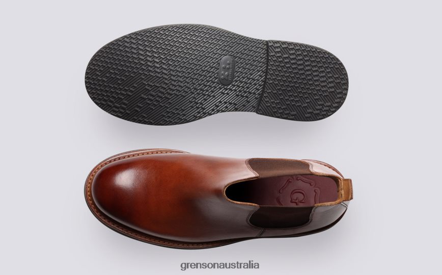 Grenson COLIN Men Tan Boots LFTT6B13