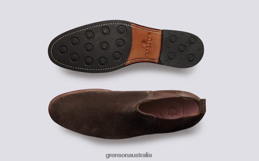 Grenson DECLAN Men Dark Brown Boots LFTT6B47
