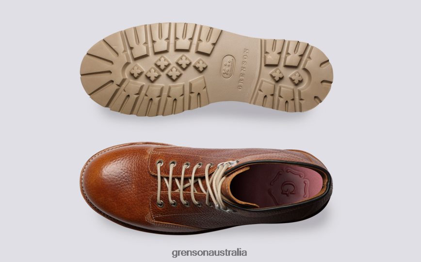 Grenson EMMETT Men Tan Boots LFTT6B25