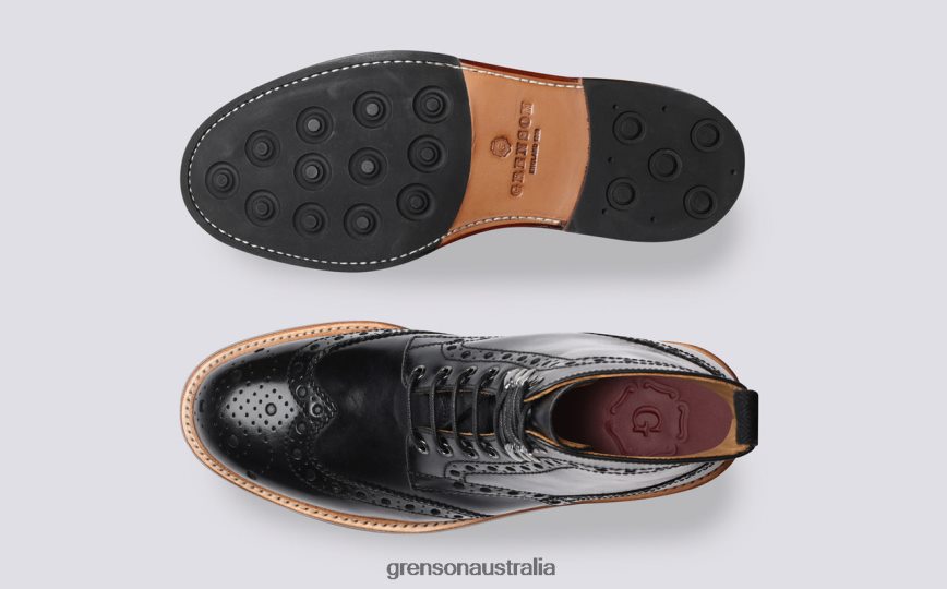 Grenson FRED Men Black Boots LFTT6B16