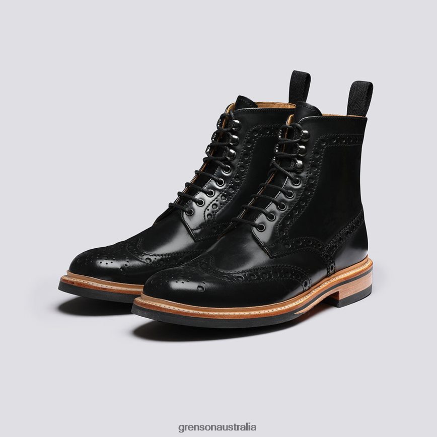 Grenson FRED Men Black Boots LFTT6B16