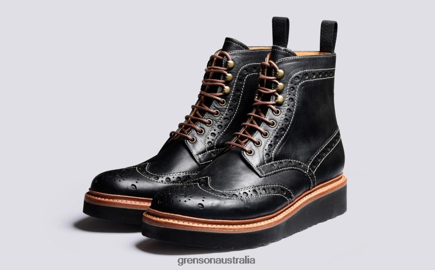 Grenson FRED Men Black Boots LFTT6B30