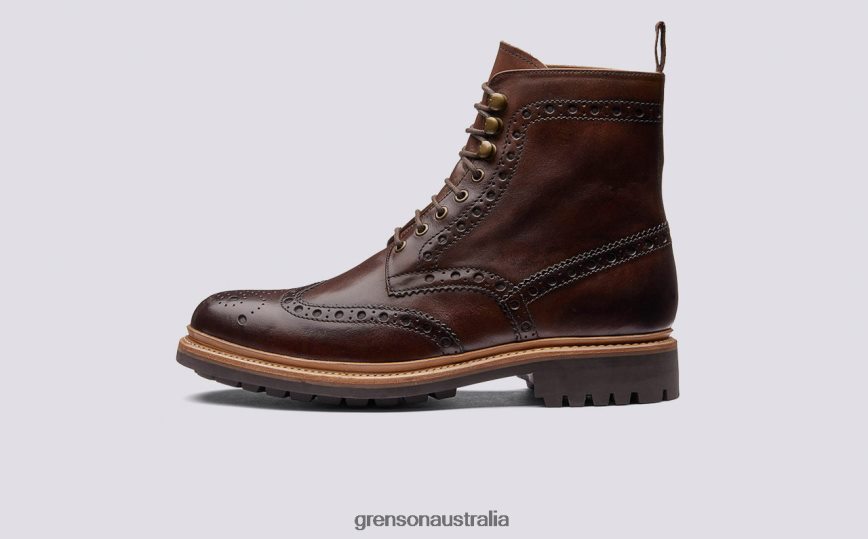 Grenson FRED Men Dark Brown Boots LFTT6B1