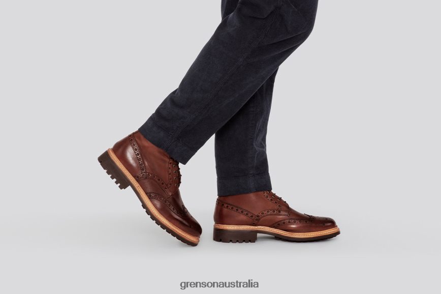 Grenson FRED Men Dark Brown Boots LFTT6B1