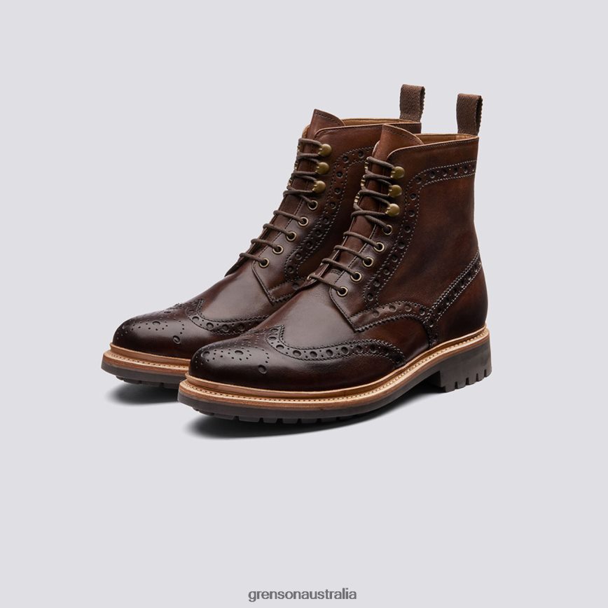 Grenson FRED Men Dark Brown Boots LFTT6B1