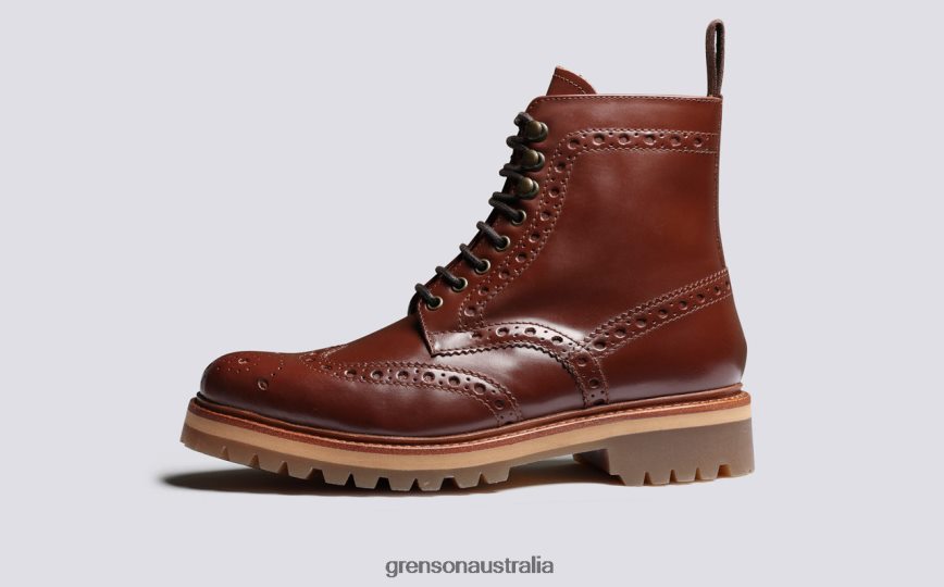 Grenson FRED Men Tan Boots LFTT6B15