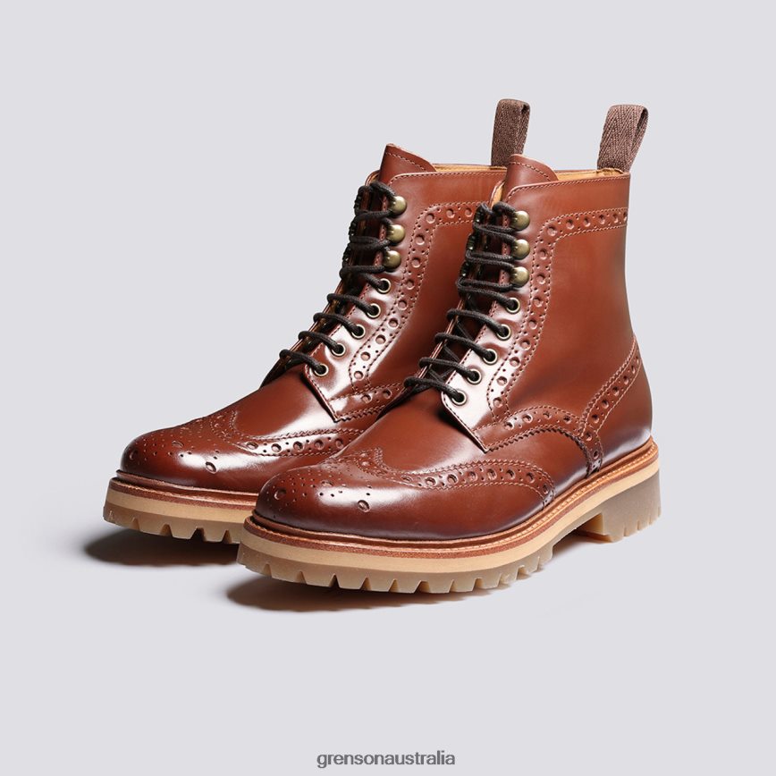 Grenson FRED Men Tan Boots LFTT6B15