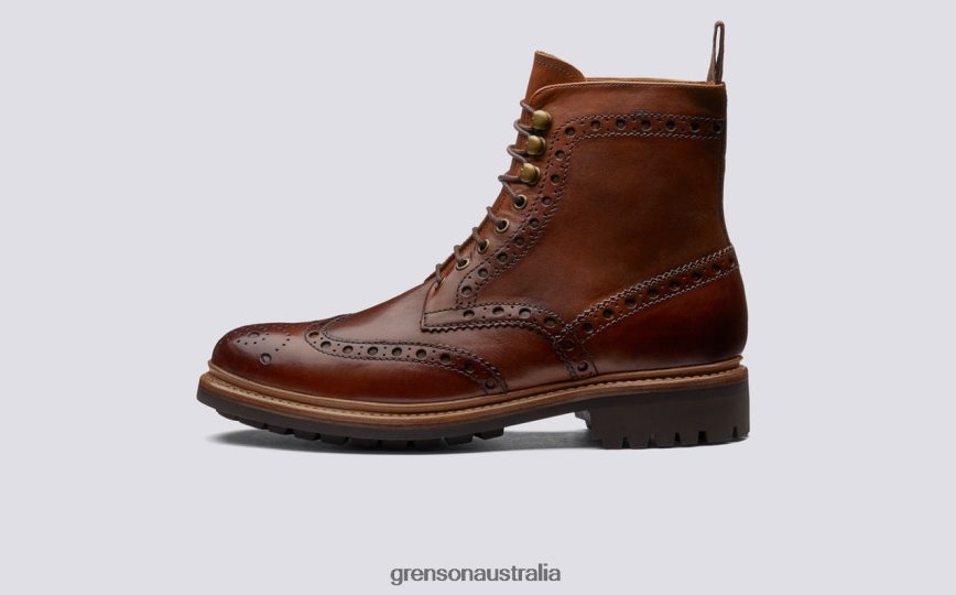 Grenson FRED Men Tan Boots LFTT6B34