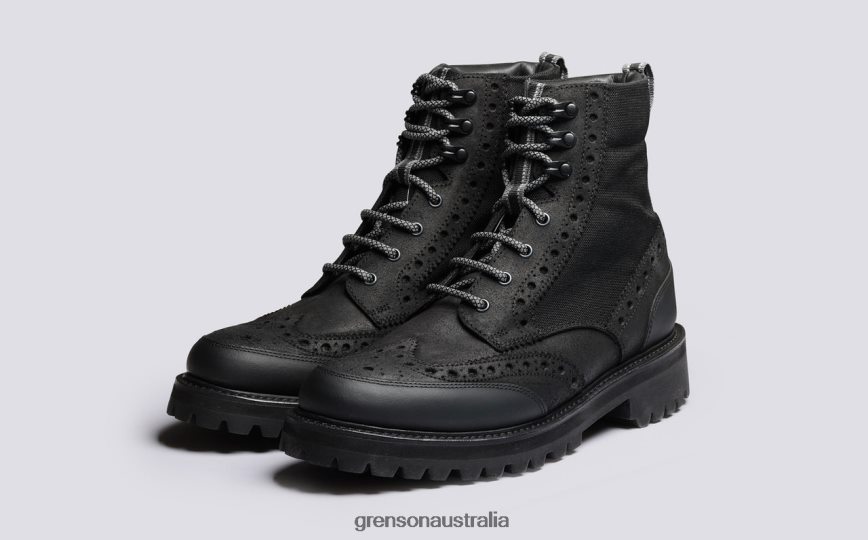Grenson FRED TECH Men Black Boots LFTT6B9