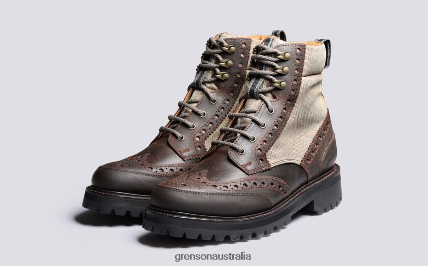 Grenson FRED TECH Men Brown Boots LFTT6B29