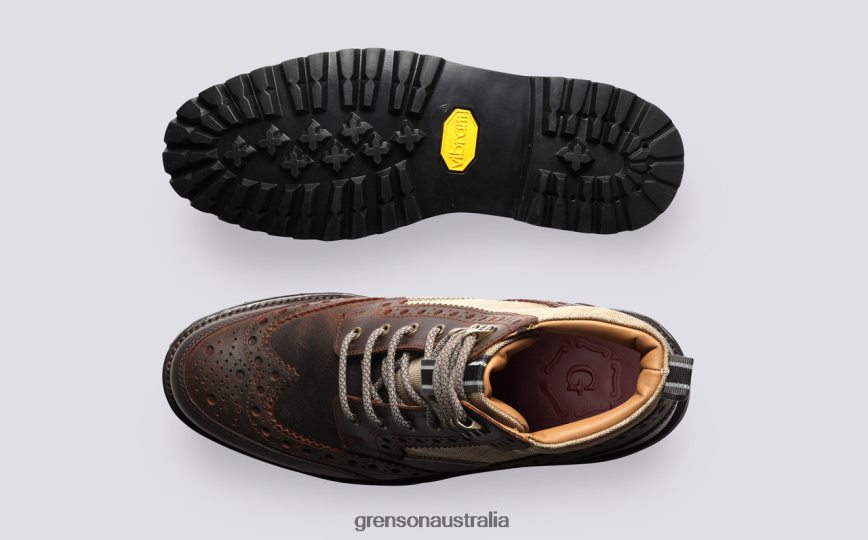 Grenson FRED TECH Men Brown Boots LFTT6B29
