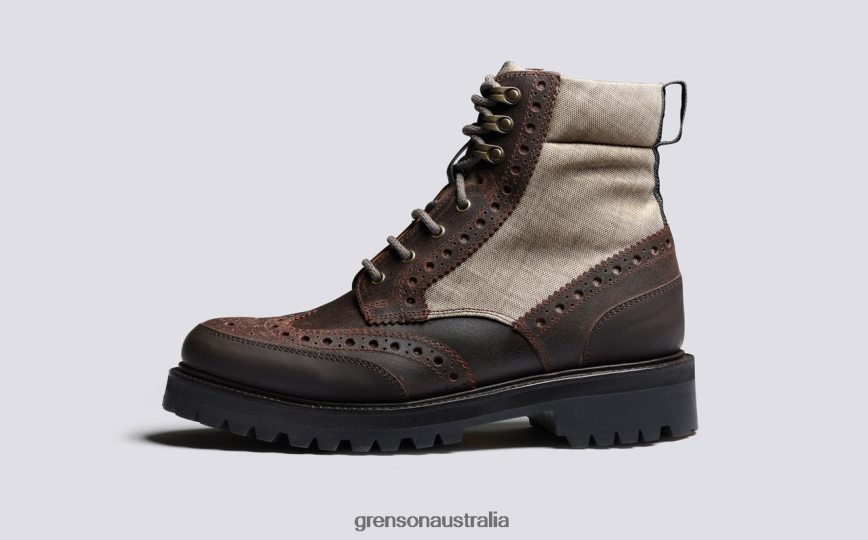 Grenson FRED TECH Men Brown Boots LFTT6B29