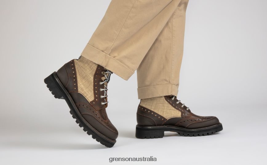 Grenson FRED TECH Men Brown Boots LFTT6B29