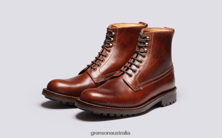 Grenson VINCENT Men Dark Brown Boots LFTT6B43
