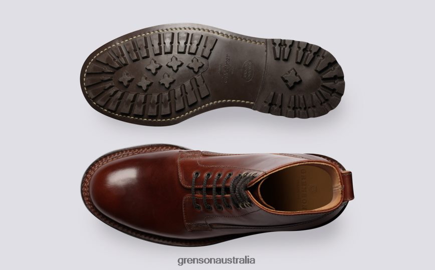 Grenson VINCENT Men Dark Brown Boots LFTT6B43