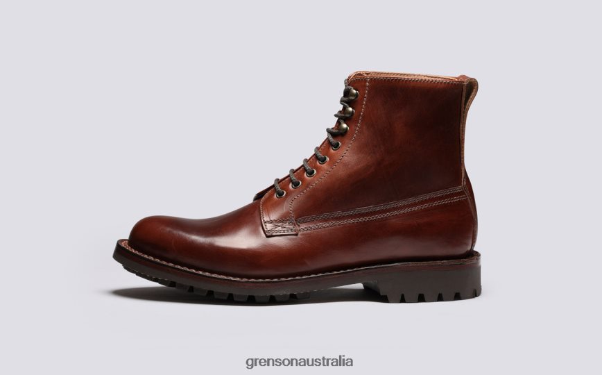 Grenson VINCENT Men Dark Brown Boots LFTT6B43