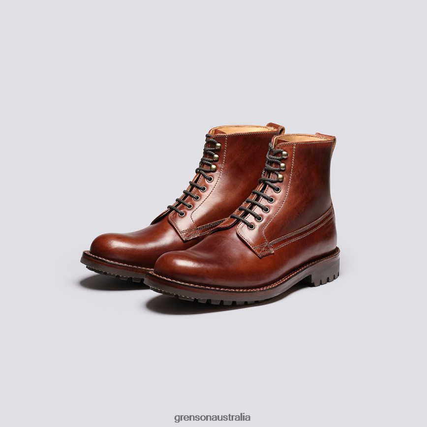 Grenson VINCENT Men Dark Brown Boots LFTT6B43
