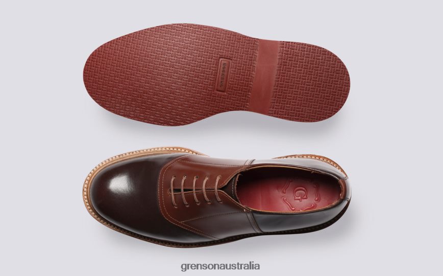 Grenson BELLAMY Men Tan/Brown Derby Shoes LFTT6B147