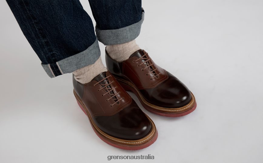 Grenson BELLAMY Men Tan/Brown Derby Shoes LFTT6B147