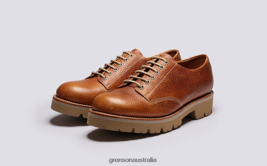 Grenson CALLAN Men Tan Derby Shoes LFTT6B149