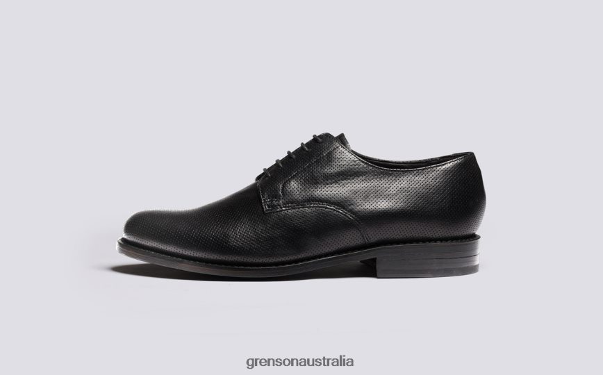 Grenson CURT Men Black Derby Shoes LFTT6B146