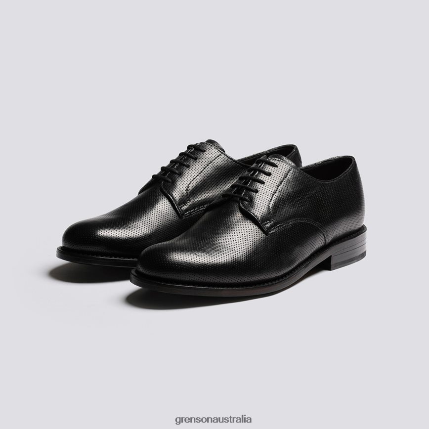 Grenson CURT Men Black Derby Shoes LFTT6B146