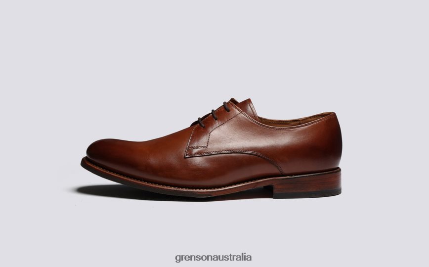 Grenson GARDNER Men Tan Derby Shoes LFTT6B159