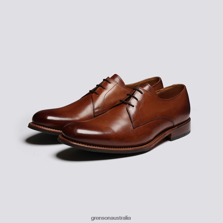 Grenson GARDNER Men Tan Derby Shoes LFTT6B159