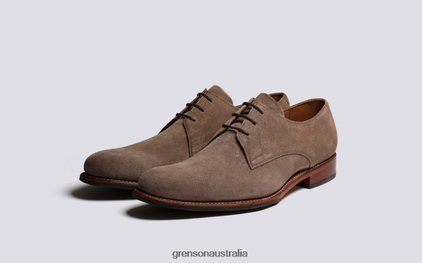 Grenson GARDNER Men Truffle Derby Shoes LFTT6B153