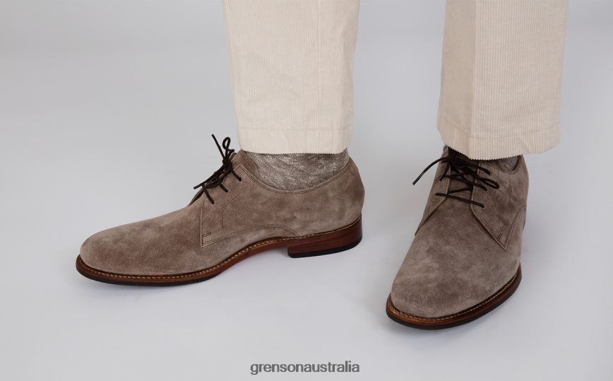 Grenson GARDNER Men Truffle Derby Shoes LFTT6B153