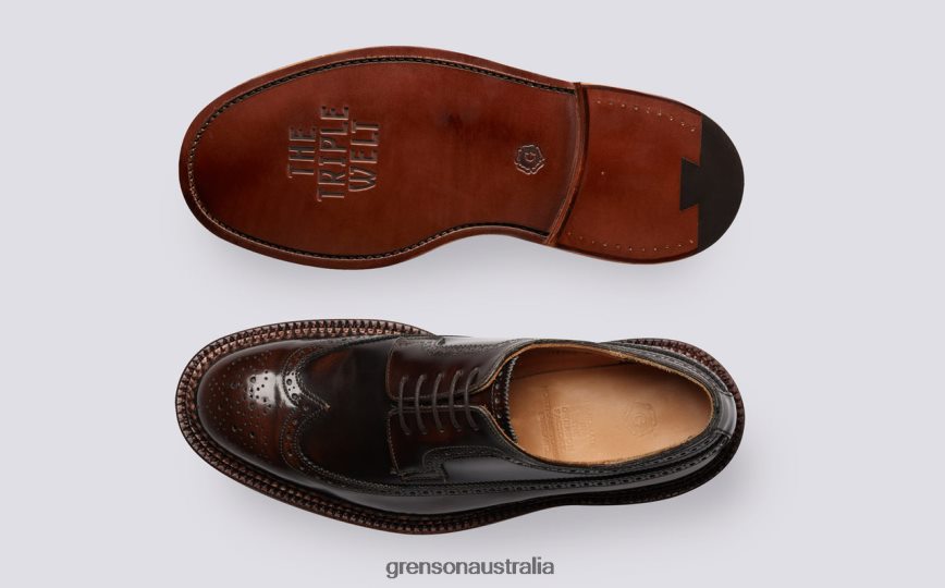 Grenson ALDWYCH Men Dark Brown Formal Shoes LFTT6B65