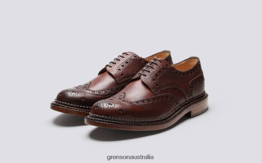 Grenson ARCHIE Men Dark Brown Formal Shoes LFTT6B68