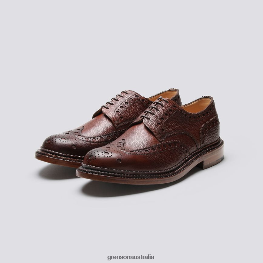 Grenson ARCHIE Men Dark Brown Formal Shoes LFTT6B68