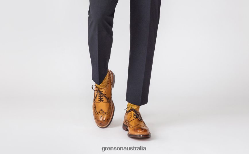 Grenson ARCHIE Men Tan Formal Shoes LFTT6B67